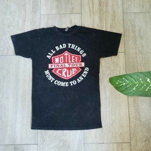 Motley Crue World Tour Vintage Inspired T-Shirt